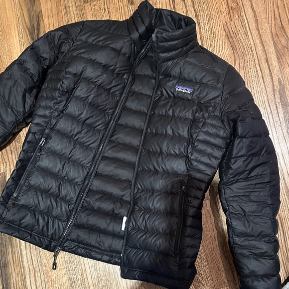 Patagonia Black Quilted Jacket nano puffer size women’s small - Picture 8 of 9